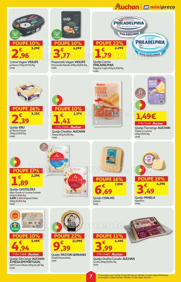 Antevisão Folheto AUCHAN - MINIPREÇO Promoções de 16 a 22 abril
